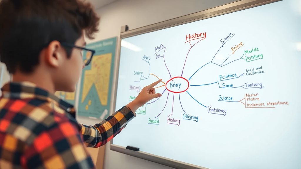 思维导图学习：覆盖学科与场景范围